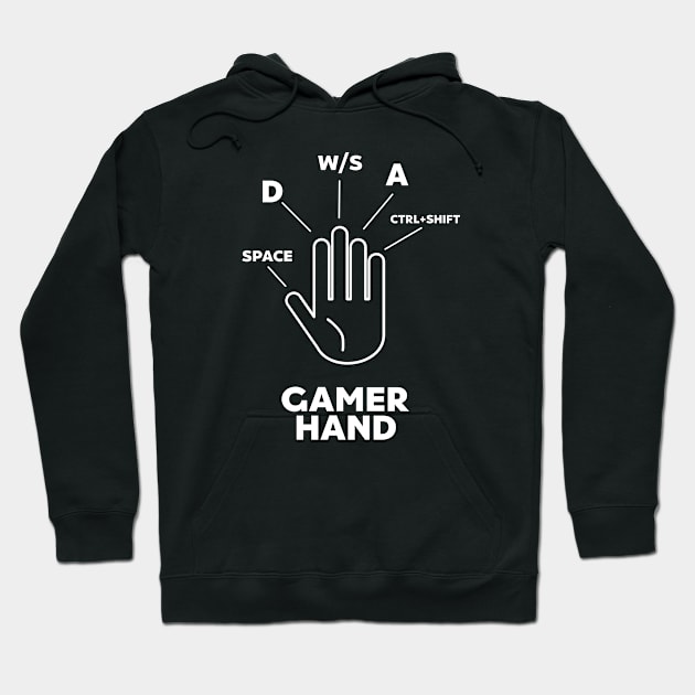 Gamer Hand Hoodie by Issho Ni